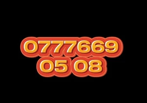 VIP Gold Mobile Number Easy Memorable SIM Card Platinum Diamond Business Lebara - Photo 1 sur 1