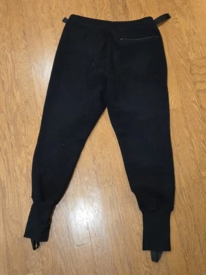 Cabelas Wader Thermal Fleece Pants W/stirups Black Men's Large - Image 1 of 4