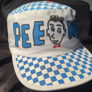 Cappello da pittore Pee Wee Herman BLUE SCACCHIERA PeeWee Pee-Wee’s Playhouse - Foto 1 di 12