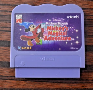 Vtech Vsmile Disney Mickey Mouse Mickey's Magical Adventure Video Game - Picture 1 of 2