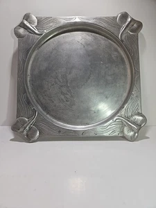 Vintage Arthur Court Designs Elephant Silver Tone Serving Platter 1977 Rare Find - Picture 1 of 3