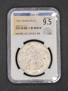 1921 Morgan Dollar | NGC-x 9.5 (MS65) #015 - Picture 1 of 4