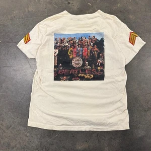 Vintage 90s The Beatles St Pepper Linley Hearts Club T Shirt Size XL - Picture 1 of 8