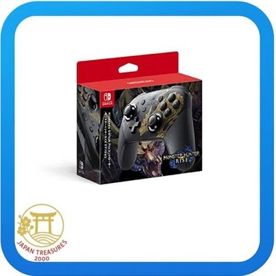 Nintendo Switch Pro Controller Monster Hunter Rise Edition - Image 1 of 3