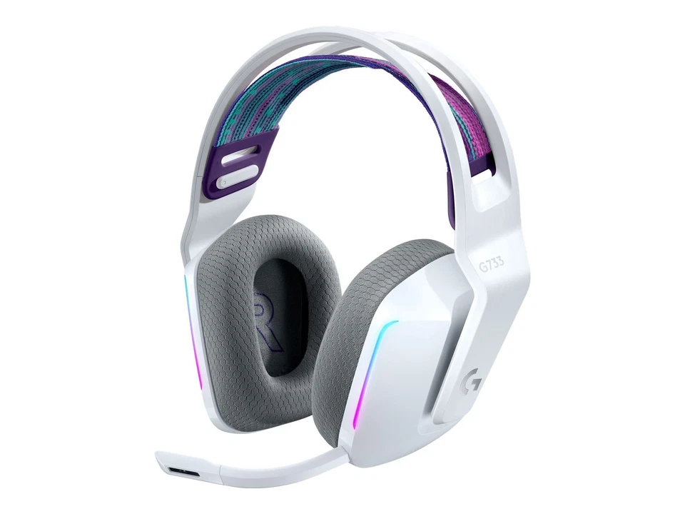 Logitech G733 LIGHTSPEED kabelloses Gaming-Headset mit Kopfbügel, LIGHTSYNC RGB, - Bild 1 von 1