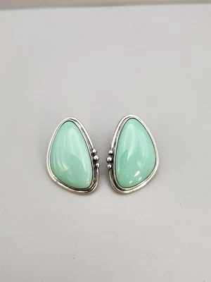 Pendientes Jay King DTR de plata de ley .925 turquesa Foto 1 de 4