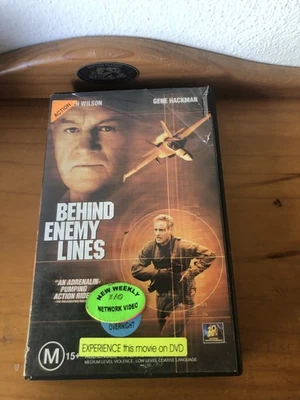 Behind Enemy Lines VHS Gene Hackman Ex Rental PAL Format - Image 1 of 4