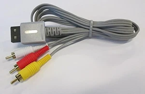 Composite AV Cable For Nintendo Wii By Mars Devices - Picture 1 of 3