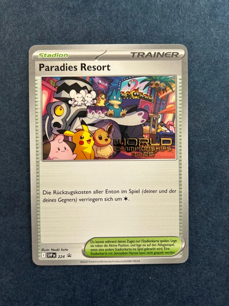 Pokémon TCG Paradise Resort Collectible Card Games & Accessories