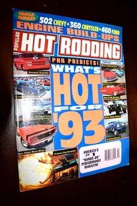 Popular Hot Rodding Magazine February 1993 502 Chevy 360 Chrysler 460 Ford - Picture 1 of 3