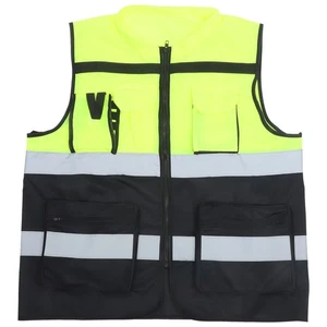 Reflective Safety Vest for Night Use High Visibility Emergency Traffic Vest - Picture 1 of 12