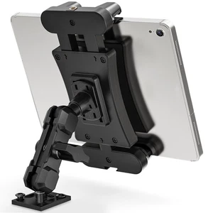 Tablet Holder for Truck, Heavy Duty Drill Base Tablet Car Mount with 5.91" Ar... - Picture 1 of 6