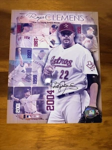 Steiner Roger Clemens Signed 8x10 Photo Houston Astros  7x Cy Young Winner￼ - Picture 1 of 3