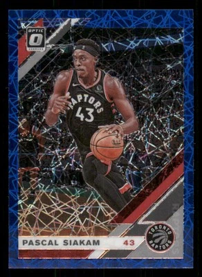 2019-20 Donruss Optic Blue Velocity #19 Pascal Siakam - Image 1 of 2