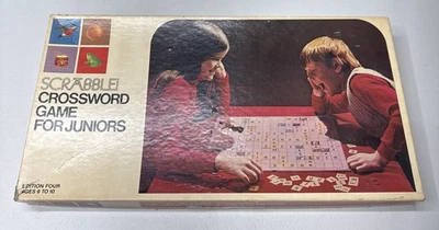 1975 Vintage Scrabble Crossword Game For Juniors - Image 1 of 4