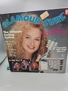 Remington Glamour Curl Curling Iron W/ Rollers The Ultimate Curling System 1993 - Picture 1 of 13
