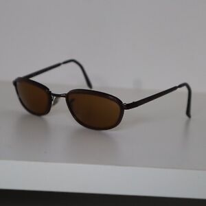 Vintage Ray Ban Bausch & Lomb RB3046 W3089 Brown Metal Sunglasses