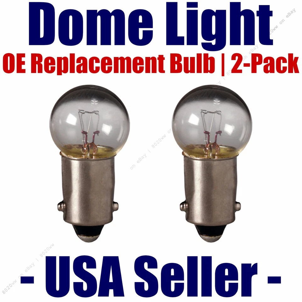 Dome Light Bulb 2-Pack OE Replacement - Fits Listed Volvo Vehicles - 1895 - Image 1 of 1