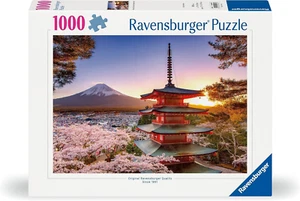 - Puzzle 1000 Pezzi Ciliegi in Fiore E Monte Fuji | Puzzle 1000 Pezzi Paesaggi - Foto 1 di 12