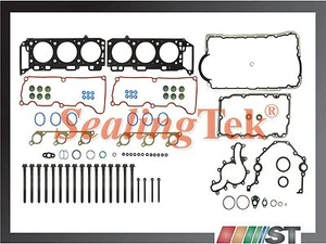 Juego completo de juntas Ford 4.0L V6 SOHC VIN E K Fit 01-03 con kit de pernos revisión del motor - Imagen 1 de 1