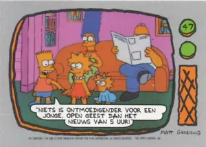 The Simpsons Set From Holland In Dutch Individual Trading Cards - Picture 1 of 45
