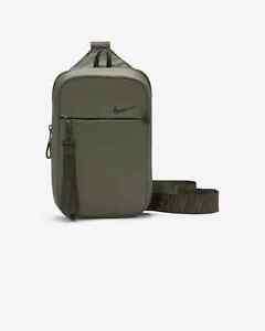 Nike Sportswear Essential Crossbody MTRL Pack Unisex Bag Sequoia NWT CV1060-355