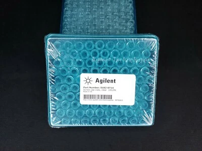 Agilent 5182-0714 Clear Screw Top 9mm Vial 2mL - TWO - 100 PACK - Image 1 of 4