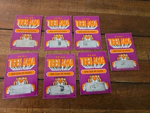 Lote De Colección Años 60 Gasolinera ESSO TIGERAMA Antiguo Juego Tarjetas Billetes (7) - Imagen 1 de 1