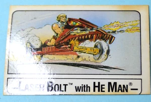 Laser Bolt with HE-MAN Card from Wonder Bread 1986 Masters Universe as found - Picture 1 of 2