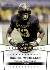 2013 Leaf Army All-American Bowl Retail #17 Daniel McMillian