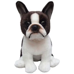 Boston Terrier Dog 9.5"/24cm Stuffed Animal Faithful Friends - Picture 1 of 3