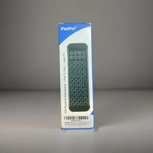iPazzPort Mini Bluetooth Wireless Keyboard Remote Backlight Fire Stick Apple TV - Picture 1 of 4