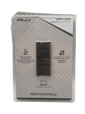 PNY 8GB DDR4 2400MHz CL17 1.2V Notebook Memory (MN8GSD42400) Open Packaging - Image 1 of 4
