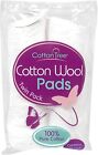 COTTON Wool Round Pads 120 Count 100% Pure Travel White New Free Ship