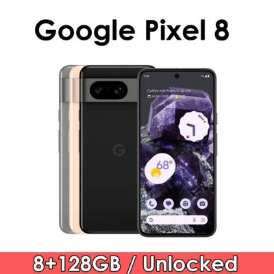 Google Pixel 8 8+128GB 5G Unlocked Phone Sin Simlock Android 14 Desbloqueado - Imagen 1 de 4
