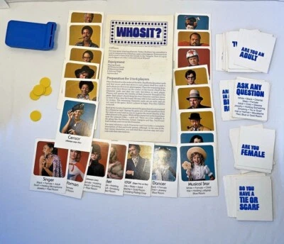 WHOSIT? Parker Brothers Game Pieces 1976 Replacement Parts Board Game - Image 1 of 4