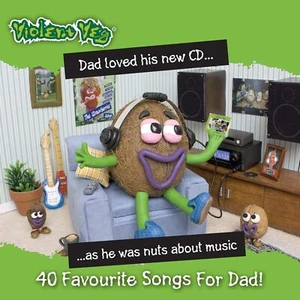 Sampler - Violent Veg - 40 Favourite Songs For Dad! Dad loves his new CD - 2 CDs - Picture 1 of 1