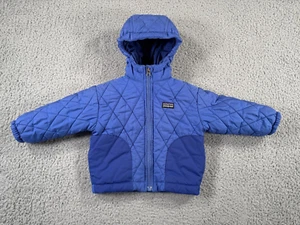 Patagonia Jacket Baby Toddler Size 18 Months Blue Puff Rider Hoodie Puffer 60480 - Bild 1 von 10