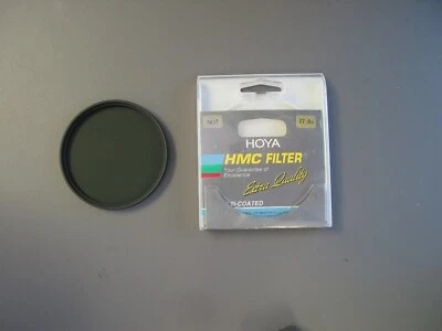 Hoya HMC 77mm ND2 Neutral Density (Multi-coated) 1-stop Filter, new open box - Image 1 of 3