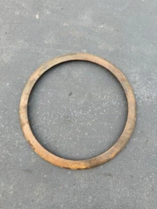 Antique Vintage THEO A. KOCHS Barber Chair Part 24" Base Trim Ring - Picture 1 of 2