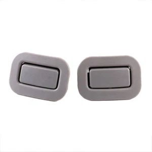 2 Pieces Gray Rear R&L Seats Recliner Button For 09-13 Subaru Forester - Picture 1 of 5