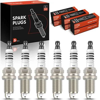 6x Iridium & Platinum Spark Plugs for Dodge B1500 Dakota Ram 1500 Van Jeep Acura - Image 1 of 4