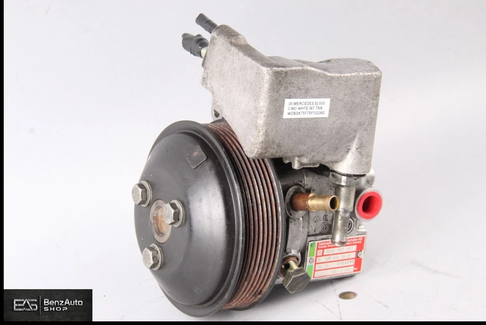 Bomba de dirección asistida tándem 93-02 Mercedes R129 600SL SL600 V12 1294661801 OEM Foto 1 de 4