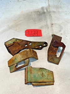 1966 John Deere 4020 Diesel Tractor Battery Box Brackets - Picture 1 of 13