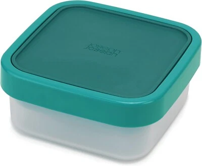 Joseph Joseph GoEat caixa de salada compacta 3 em 1, azul-petróleo - Imagem 1 de 4