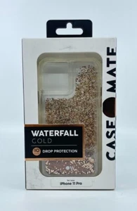 Case-Mate Clear Waterfall Glitter Twinkle Case for iPhone 11 Pro (5.8") Rose  - Picture 1 of 3
