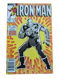 Iron Man # 191 Newsstand 1985 Marvel Comics Return Of The Original Suit - Picture 1 of 6