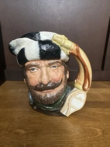 Royal Doulton The Trapper brocca/tazza personaggio grande 6,5”” D6609 COPR 1966 - Foto 1 di 11