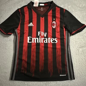 Milan Adidas Soccer Jersey Youth Sz M #10 DANI - Picture 1 of 12