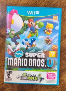 New Super Mario Bros. U No Manual Wii U - Picture 1 of 4